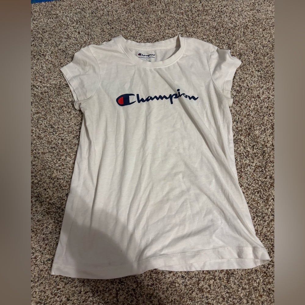 Champion White T-Shirt